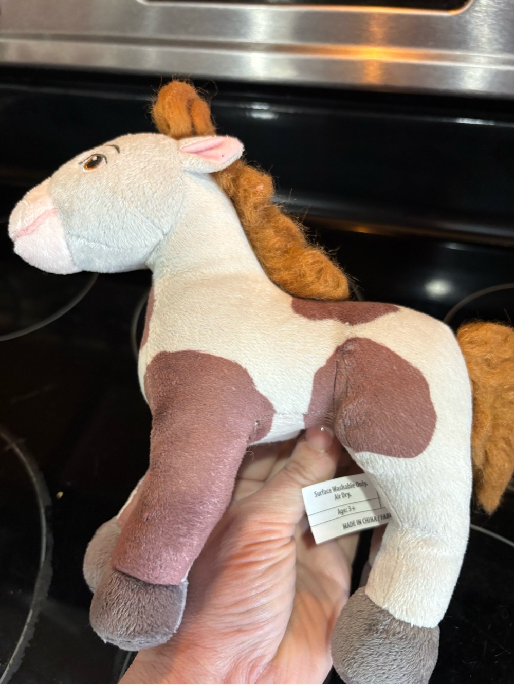 Spirit Brown & Cream Horse Plush Stuffed Animal